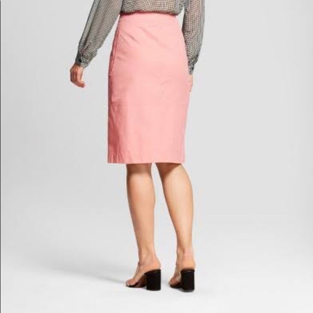 🆕 Who What Wear Zipper-Front Pencil Skirt - Picture 7 of 8